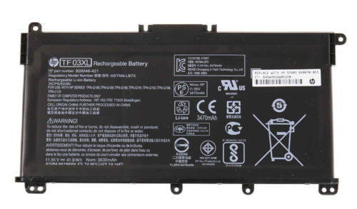 Replacement HP TF03XL HSTNN-LB7J HSTNN-LB7X laptop battery