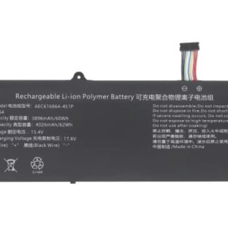 AEC616864-4S1P Battery for Mechrevo 16 Pro 16-7602 616864 60Wh