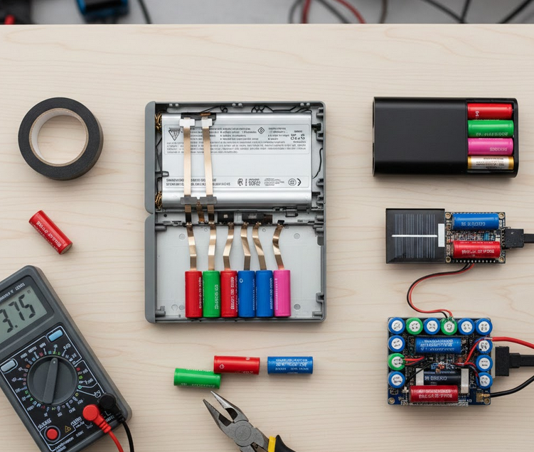 Harvesting Laptop Batteries: How to Reuse 18650 Cells Safely